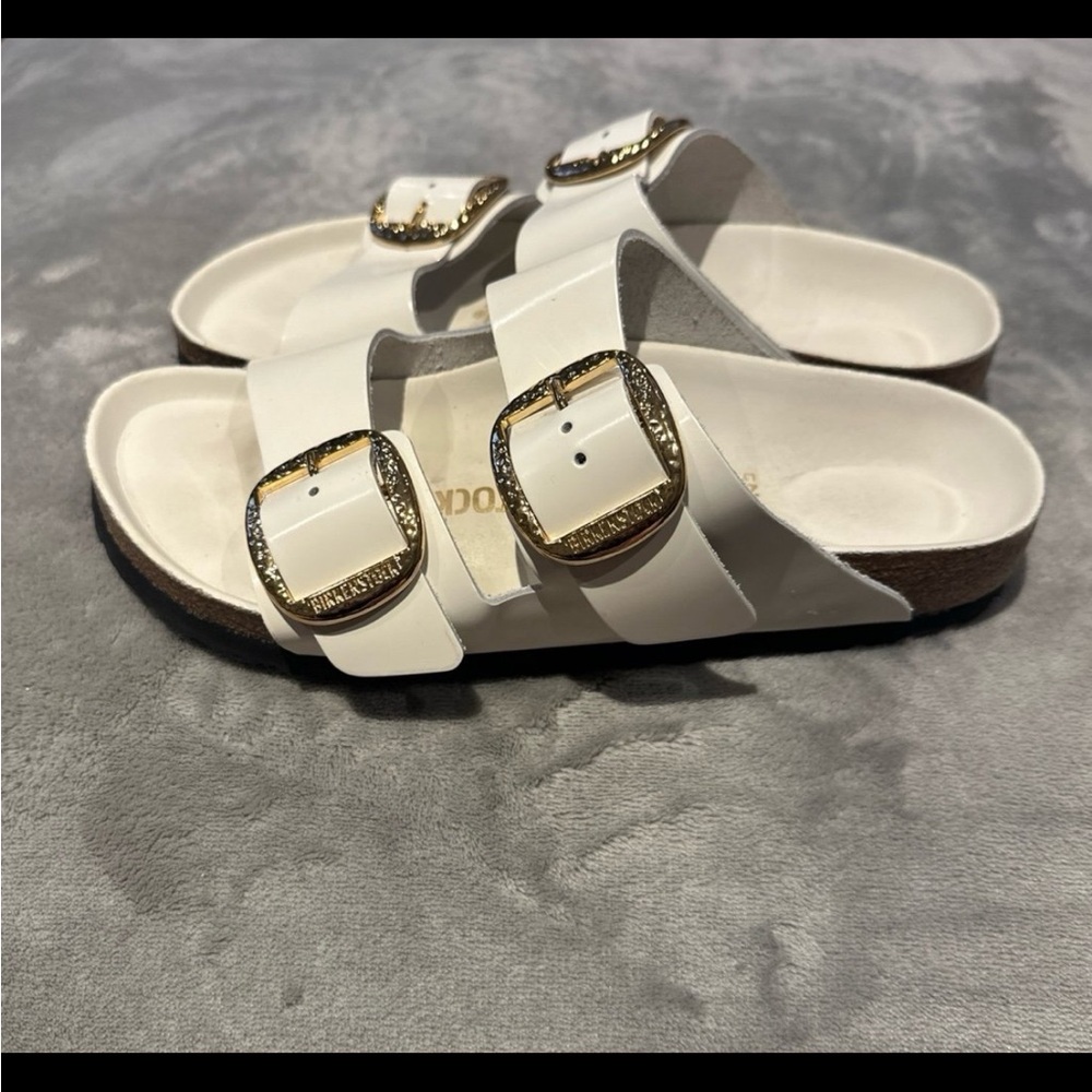 Birkenstock arizona Hammered big buckle Sandals